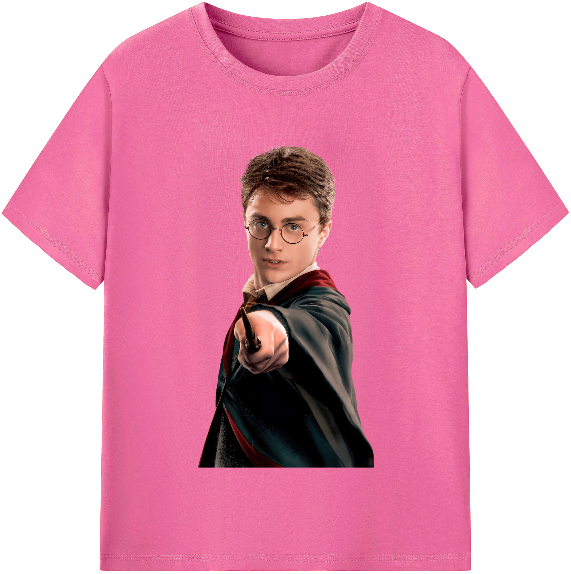 （画像用） Harry Potter ハリー・ポッターシリーズ レディースカジュアルプリントTシャツ（綿100％）